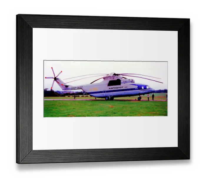 Framed Print : Mil Mi-26T SSSR-06197 Framed Print : Mil Mi-26T SSSR-06197