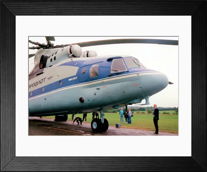 Framed Print : Mil Mi-26T SSSR-06197 Framed Print : Mil Mi-26T SSSR-06197