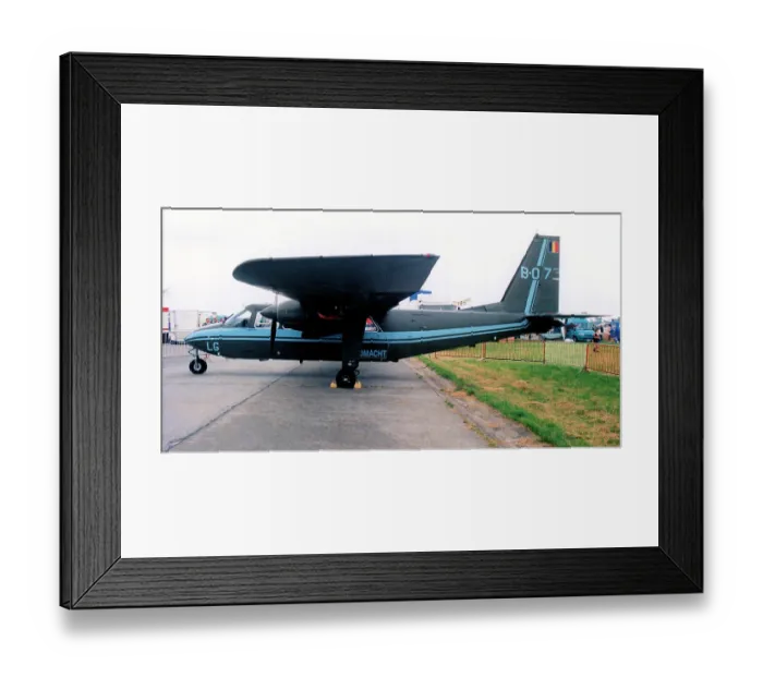 Framed Print : Britten-Norman BN-2B Islander B-07 Framed Print : Britten-Norman BN-2B Islander B-07