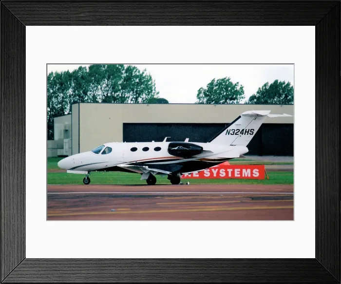 Framed Print : Cessna 510 Mustang N324HS Framed Print : Cessna 510 Mustang N324HS