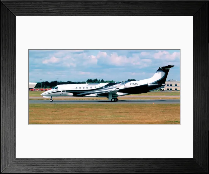 Framed Print : Embraer EMB-135BJ Legacy G-RUBE Framed Print : Embraer EMB-135BJ Legacy G-RUBE