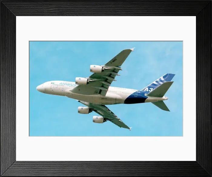 Framed Print : Airbus A380-841 F-WWOW Framed Print : Airbus A380-841 F-WWOW