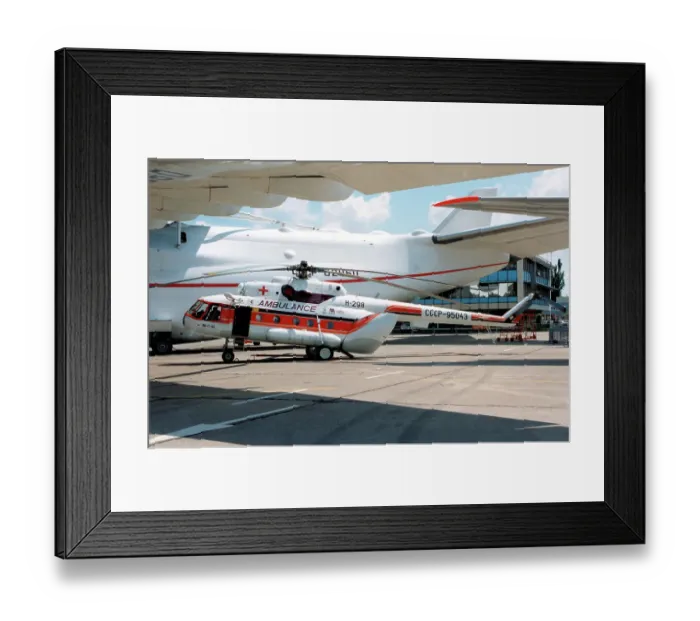 Framed Print : Mil Mi-17-1BA SSSR-95043 Framed Print : Mil Mi-17-1BA SSSR-95043