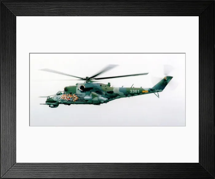 Framed Print : Mil Mi-35 3361 Framed Print : Mil Mi-35 3361