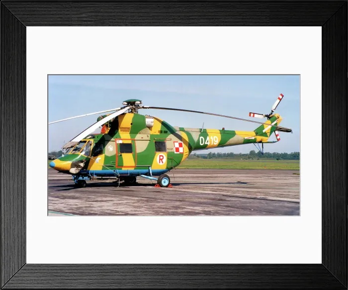 Framed Print : PZL W-3RM Anakonda 0419 Framed Print : PZL W-3RM Anakonda 0419