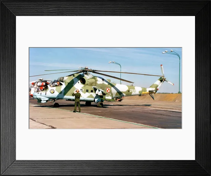 Framed Print : Mil Mi-24D 269 Framed Print : Mil Mi-24D 269