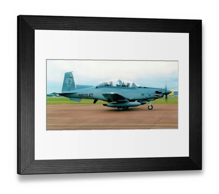 Framed Print : Raytheon AT-6B 3000 Texan II N610AT Framed Print : Raytheon AT-6B 3000 Texan II N610AT