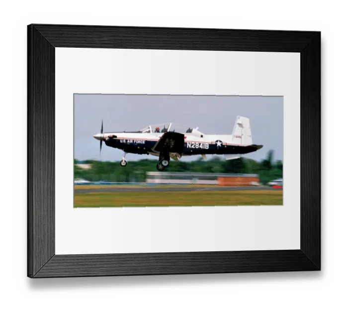 Framed Print : Raytheon T-6A Texan II N2841B - 02-3646 Framed Print : Raytheon T-6A Texan II N2841B - 02-3646
