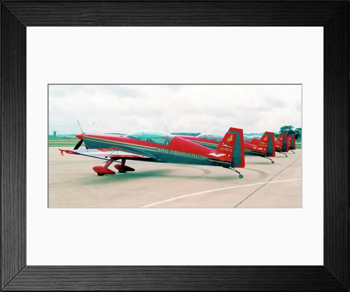 Framed Print : Extra EA. 300LPs of the Royal Jordanian Falcons Framed Print : Extra EA. 300LPs of the Royal Jordanian Falcons