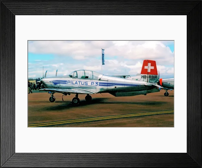 Framed Print : Pilatus P-3-05 HB-RBP Framed Print : Pilatus P-3-05 HB-RBP