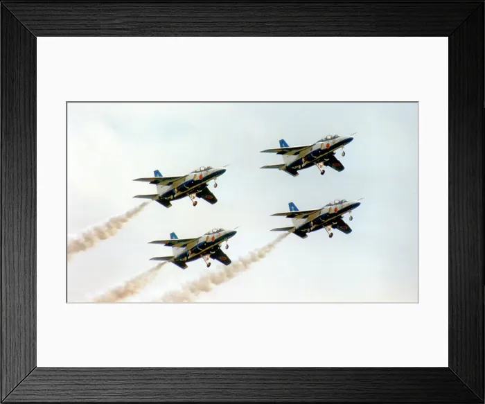 Framed Print : Blue Impulse aerobatic display team Framed Print : Blue Impulse aerobatic display team