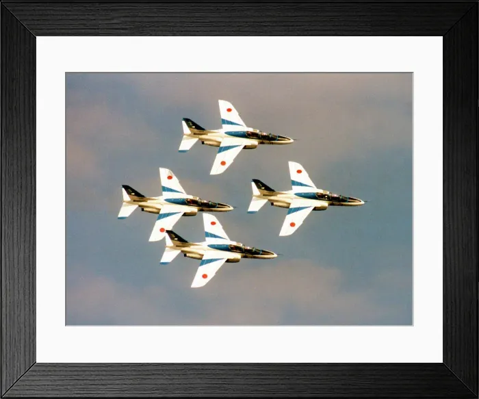 Framed Print : Blue Impulse aerobatic display team Framed Print : Blue Impulse aerobatic display team
