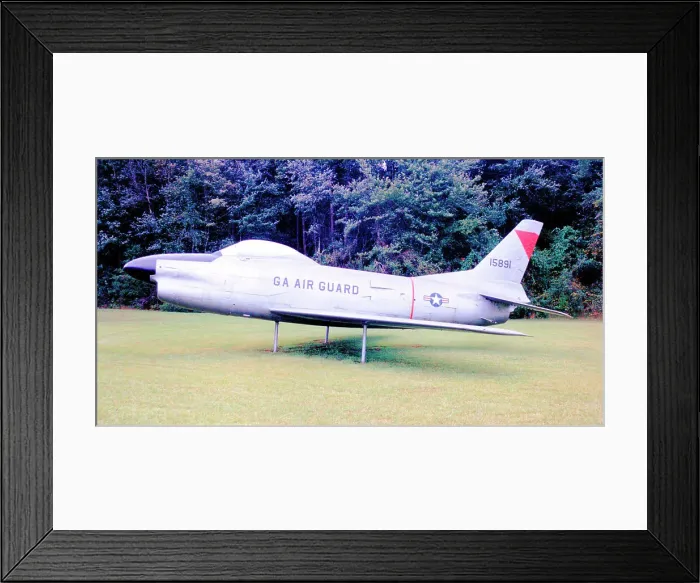 Framed Print : North American F-86L Sabre 51-5891 Framed Print : North American F-86L Sabre 51-5891