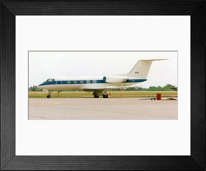 Framed Print : Grumman G-1159 Gulfstream II N948NA - NASA 948 Framed Print : Grumman G-1159 Gulfstream II N948NA - NASA 948