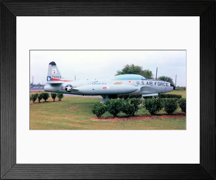 Framed Print : Lockheed T-33A 52-9223 Framed Print : Lockheed T-33A 52-9223