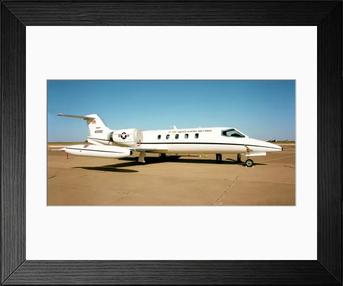 Framed Print : Gates Learjet C-21A 84-0092 Framed Print : Gates Learjet C-21A 84-0092