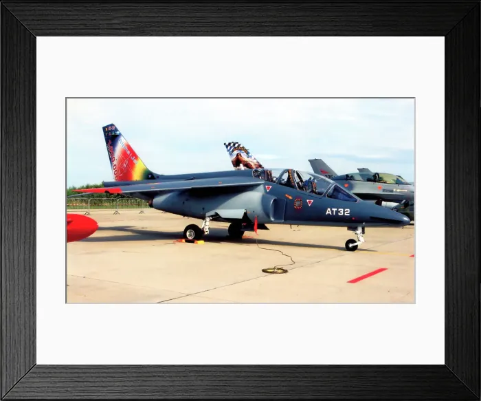 Framed Print : Dassault / Dornier Alpha Jet 1B AT32 Framed Print : Dassault / Dornier Alpha Jet 1B AT32
