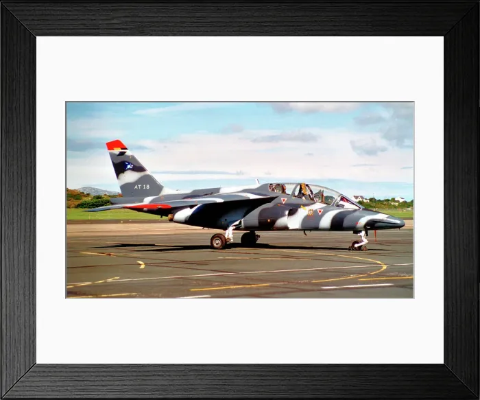 Framed Print : Dassault / Dornier Alpha Jet 1B AT18 Framed Print : Dassault / Dornier Alpha Jet 1B AT18