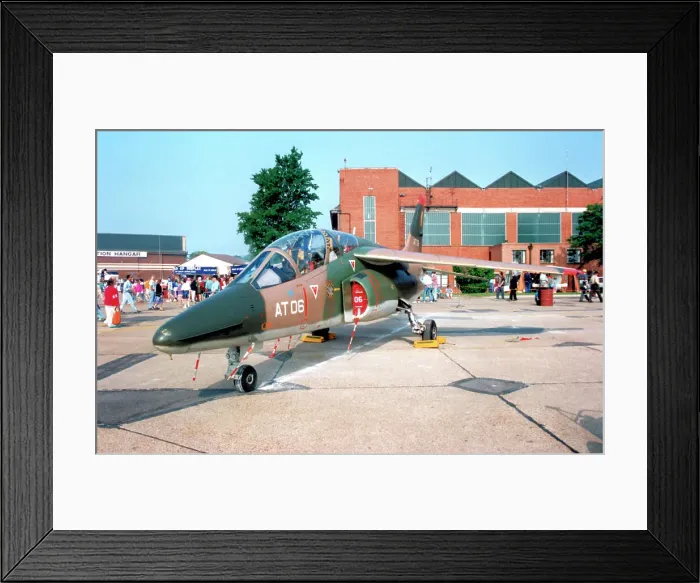 Framed Print : Dassault / Dornier Alpha Jet 1B AT06 Framed Print : Dassault / Dornier Alpha Jet 1B AT06