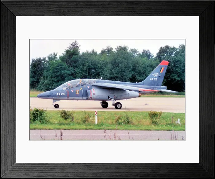 Framed Print : Dassault / Dornier Alpha Jet 1B AT23 Framed Print : Dassault / Dornier Alpha Jet 1B AT23
