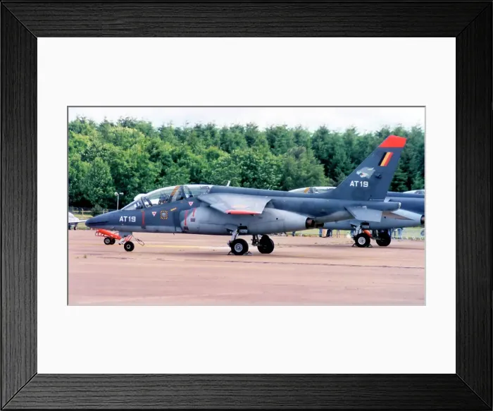 Framed Print : Dassault / Dornier Alpha Jet 1B AT19 Framed Print : Dassault / Dornier Alpha Jet 1B AT19