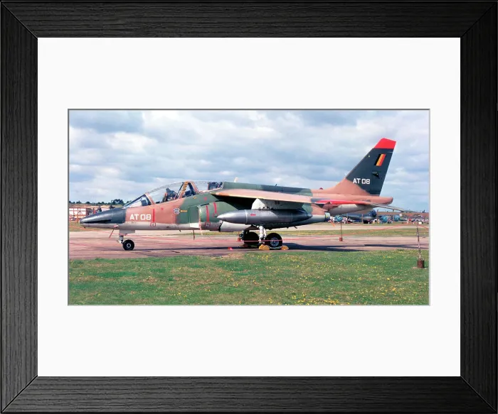 Framed Print : Dassault / Dornier Alpha Jet 1B AT08 Framed Print : Dassault / Dornier Alpha Jet 1B AT08