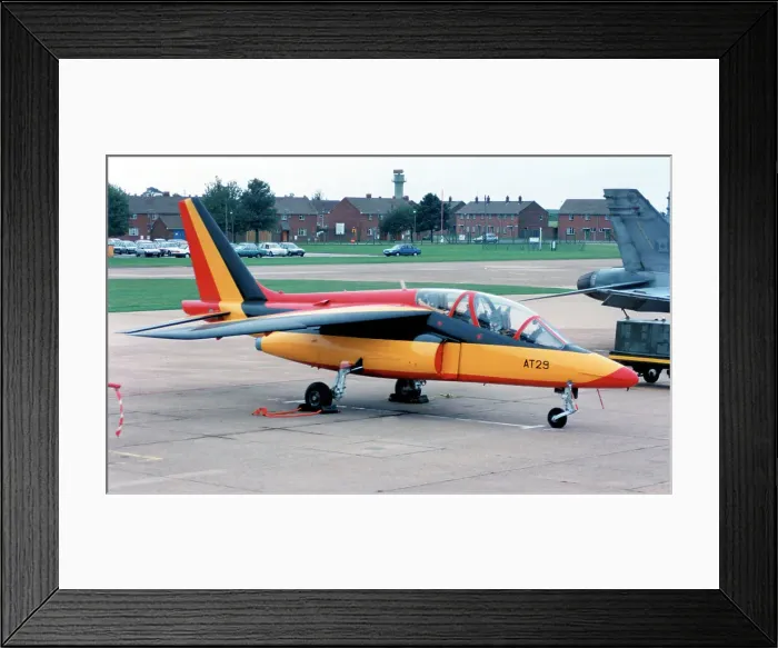 Framed Print : Dassault / Dornier Alpha Jet 1B AT29 Framed Print : Dassault / Dornier Alpha Jet 1B AT29