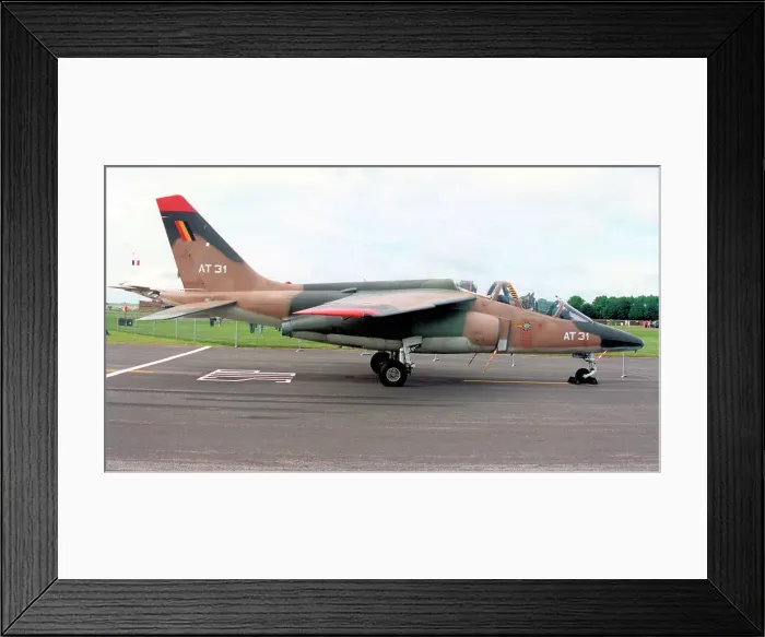 Framed Print : Dassault / Dornier Alpha Jet 1B AT31 Framed Print : Dassault / Dornier Alpha Jet 1B AT31