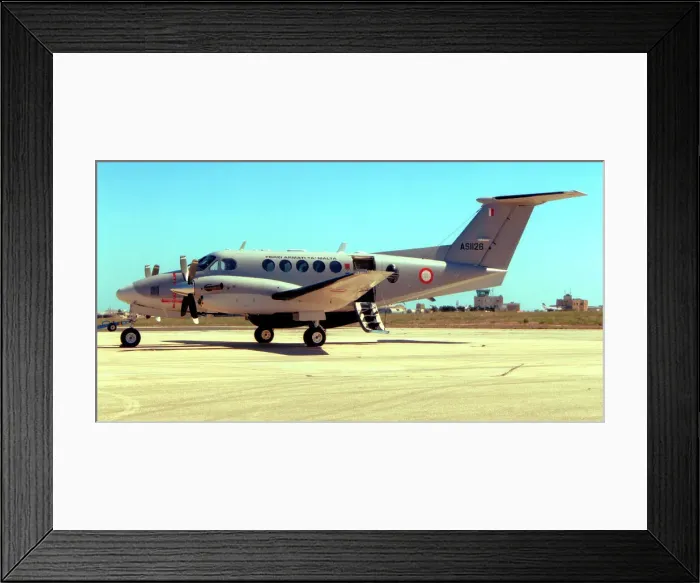 Framed Print : Beech B200 Super King Air AS1226 Framed Print : Beech B200 Super King Air AS1226