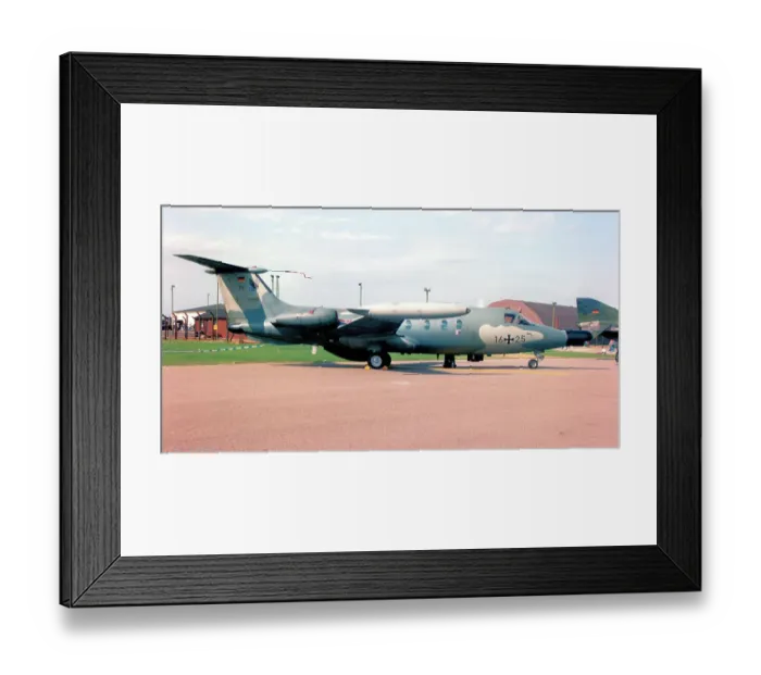 Framed Print : MBB HFB-320 Hansa Jet ECM 16+25 Framed Print : MBB HFB-320 Hansa Jet ECM 16+25