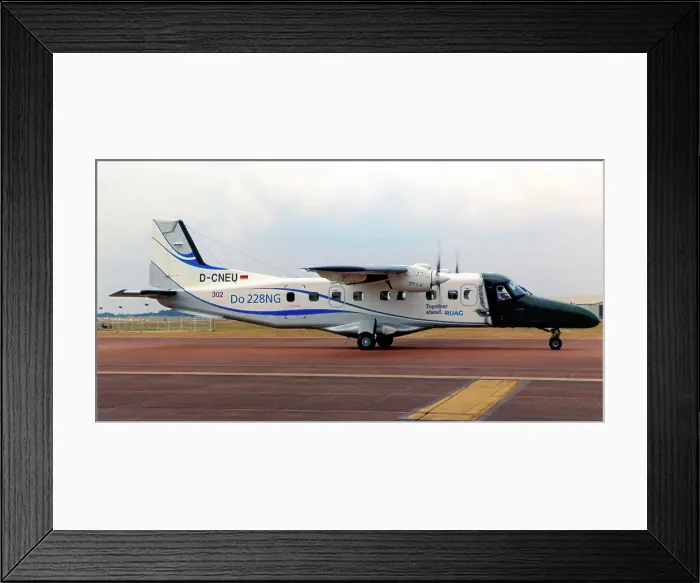 Framed Print : Dornier Do 228NG D-CNEU Framed Print : Dornier Do 228NG D-CNEU