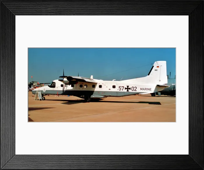 Framed Print : Dornier Do 228LT 57+02 Framed Print : Dornier Do 228LT 57+02