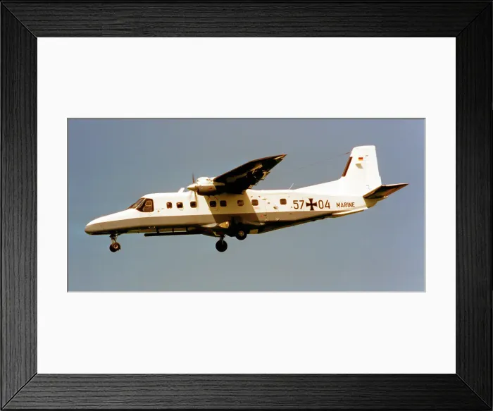 Framed Print : Dornier Do 228LT 57+04 Framed Print : Dornier Do 228LT 57+04