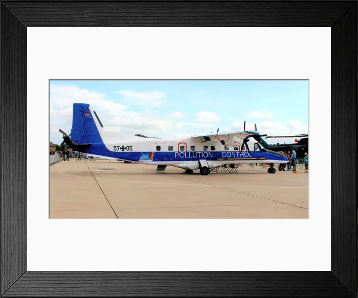 Framed Print : Dornier Do 228LT 57+05 Framed Print : Dornier Do 228LT 57+05