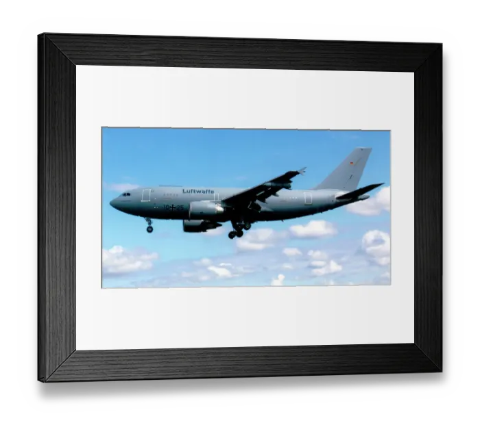 Framed Print : Airbus A310 10+25 Herman Kohl Framed Print : Airbus A310 10+25 Herman Kohl