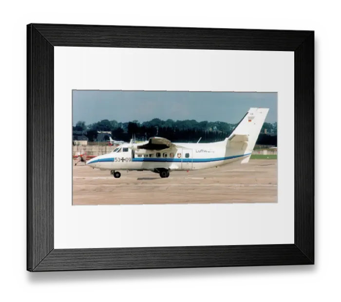 Framed Print : Let L-410 UVP Turbolet 53+09 Framed Print : Let L-410 UVP Turbolet 53+09