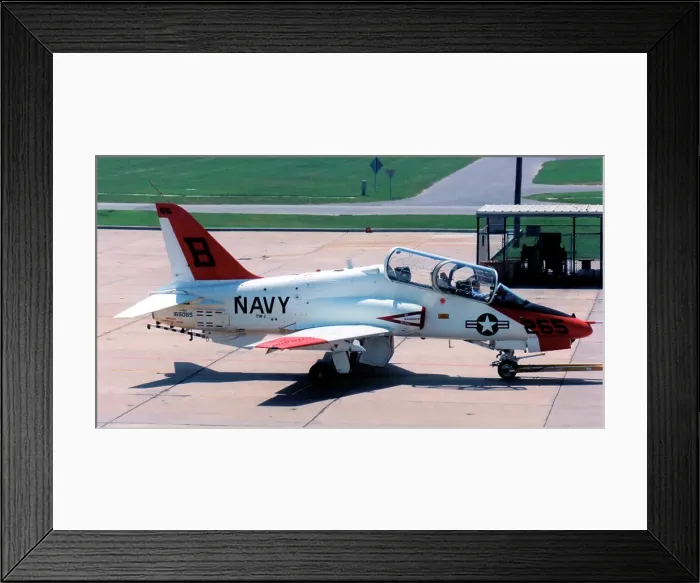Framed Print : McDonnell Douglas T-45A Goshawk 165065 Framed Print : McDonnell Douglas T-45A Goshawk 165065