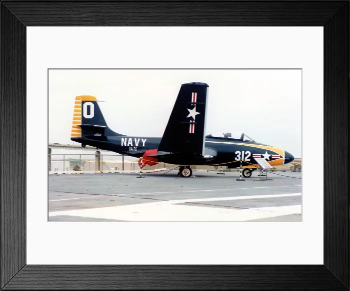 Framed Print : McDonnell F2H-2 Banshee 125052 Framed Print : McDonnell F2H-2 Banshee 125052