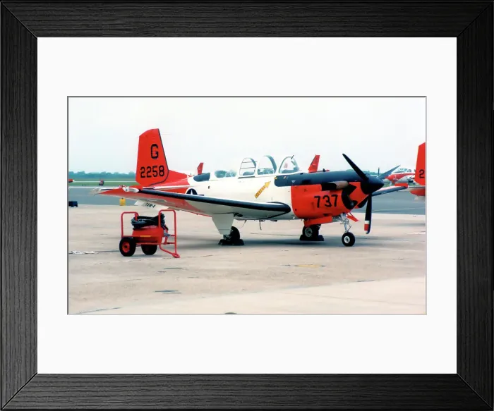 Framed Print : Beechcraft T-34C Mentor 162258 Framed Print : Beechcraft T-34C Mentor 162258