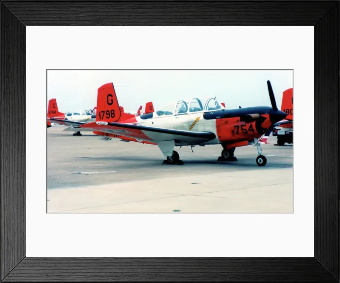 Framed Print : Beechcraft T-34C Mentor 161798 Framed Print : Beechcraft T-34C Mentor 161798