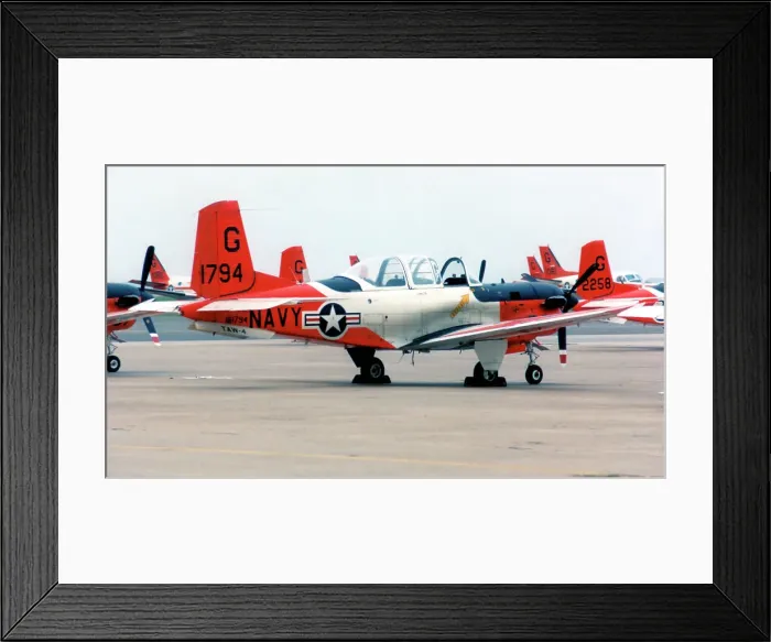 Framed Print : Beechcraft T-34C Mentor 161794 Framed Print : Beechcraft T-34C Mentor 161794