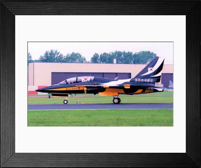 Framed Print : KAI T-50B Golden Eagle - Black Eagle 1 Framed Print : KAI T-50B Golden Eagle - Black Eagle 1