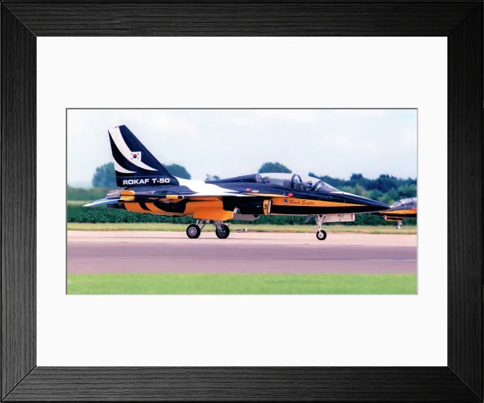 Framed Print : KAI T-50B Golden Eagle - Black Eagle 3 Framed Print : KAI T-50B Golden Eagle - Black Eagle 3