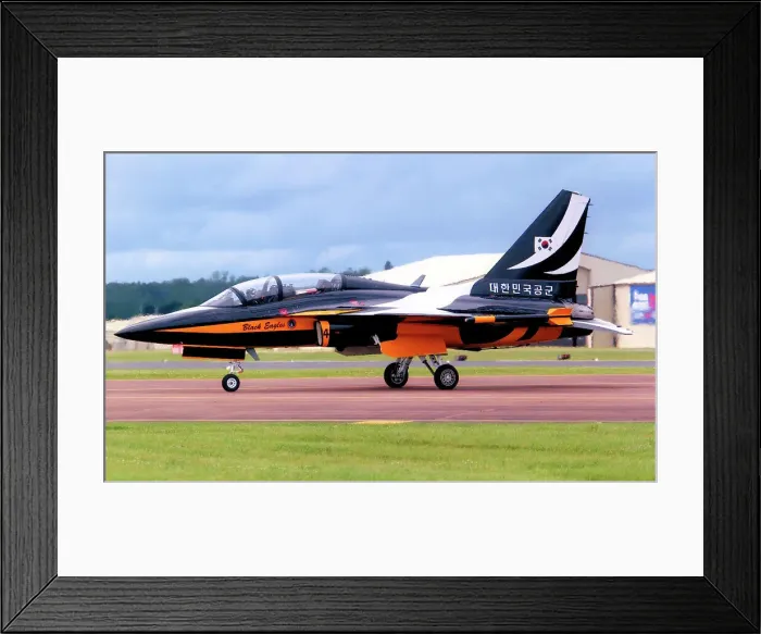 Framed Print : KAI T-50B Golden Eagle - Black Eagle 4 Framed Print : KAI T-50B Golden Eagle - Black Eagle 4