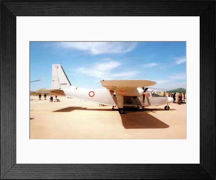 Framed Print : Britten-Norman BN-2T Turbine-Islander AS9819 Framed Print : Britten-Norman BN-2T Turbine-Islander AS9819