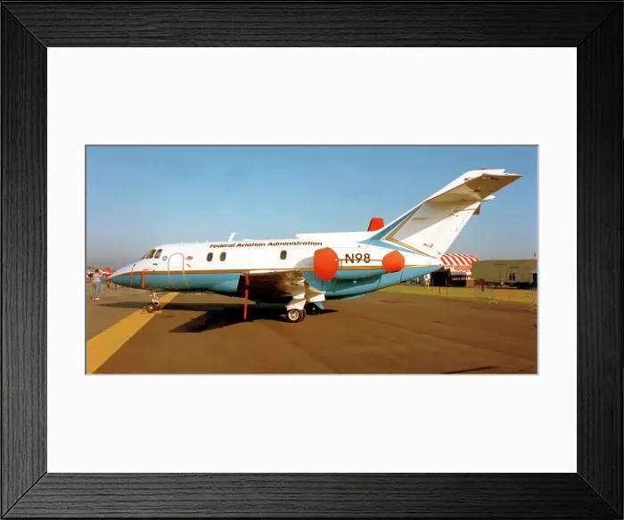 Framed Print : BAe125-800A N98 Framed Print : BAe125-800A N98