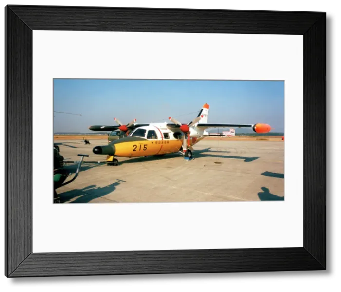 Framed Print : Mitsubishi MU-2S 33-3215 Framed Print : Mitsubishi MU-2S 33-3215