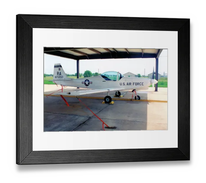 Framed Print : Slingsby T-3A Firefly N7020D Framed Print : Slingsby T-3A Firefly N7020D