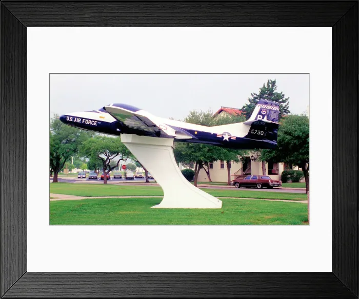 Framed Print : Cessna T-37B 54-2730 Framed Print : Cessna T-37B 54-2730