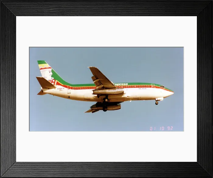 Framed Print : Boeing 737-2H4 N456TM Framed Print : Boeing 737-2H4 N456TM